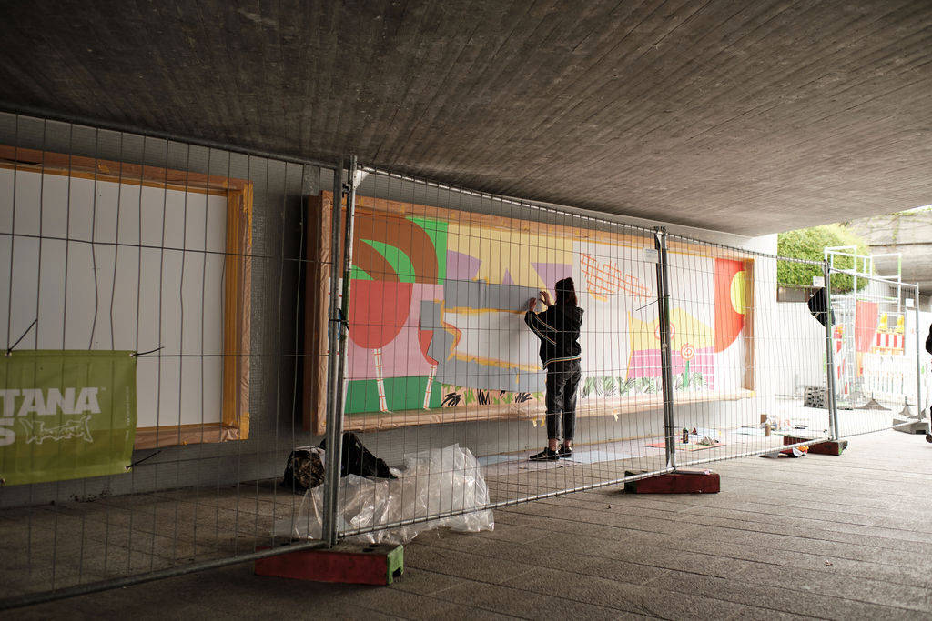 Carolin Kaiser at work. Foto © Philipp Uricher