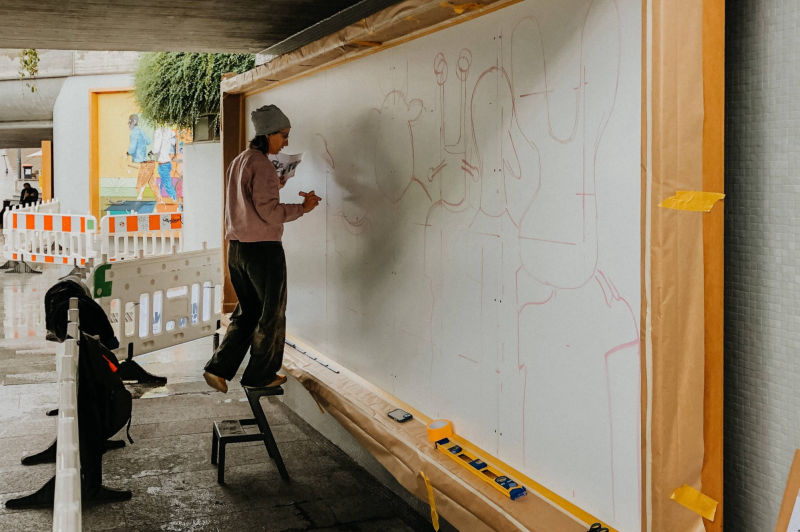 Regina D'Alfonso at work. Foto © Emin Hasirci